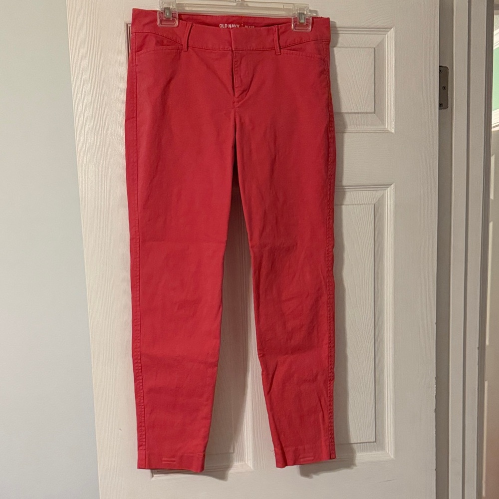 Old Navy Pink Pixie Chinos